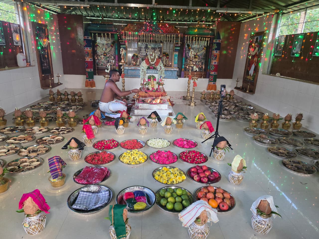 Ashram Pooja